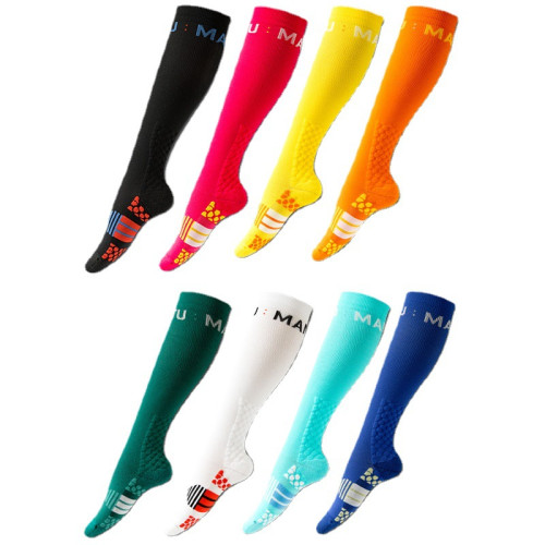 飛機壓力襪運動健身跳繩越野跑步專用壓縮襪小腿專業跑步襪子女款