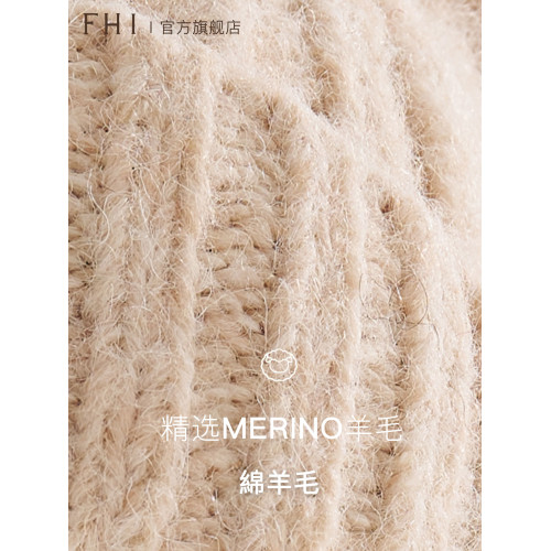 FHI秋冬季新款羊毛帽子女時尚保暖顯臉小可愛貓耳朵針織毛線帽 FHI秋冬季新款羊毛帽子女時尚保暖顯臉小可愛貓耳朵針織毛線帽