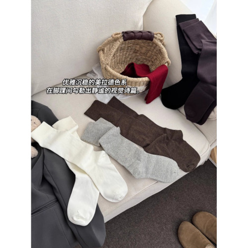 2雙裝美拉德咖色小腿襪女秋冬長筒襪顯瘦壓力襪配勃肯鞋襪子ins潮 2雙裝美拉德咖色小腿襪女秋冬長筒襪顯瘦壓力襪配勃肯鞋襪子ins潮