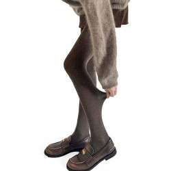 灰色打底褲女秋冬顯瘦外穿黑色壓力襪不掉檔高彈純色平板連褲襪