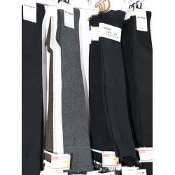 小腿襪長筒襪過膝襪壓力襪女秋冬黑色灰色白色過膝羊毛保暖加厚