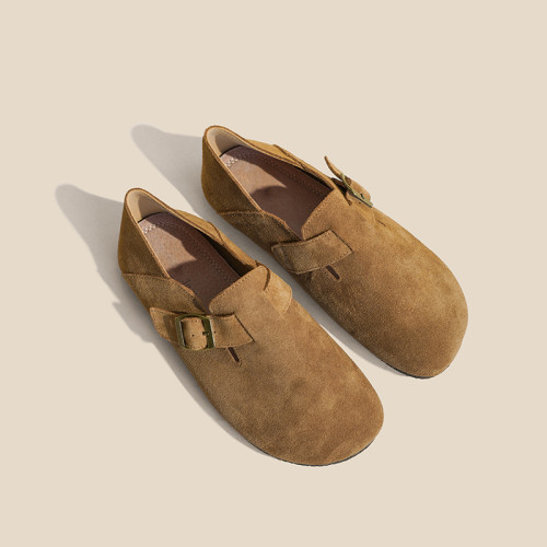 軟底勃肯鞋女2025年新款春季平底豆豆鞋單鞋軟底懶人一腳蹬博肯鞋 軟底勃肯鞋女2025年新款春季平底豆豆鞋單鞋軟底懶人一腳蹬博肯鞋