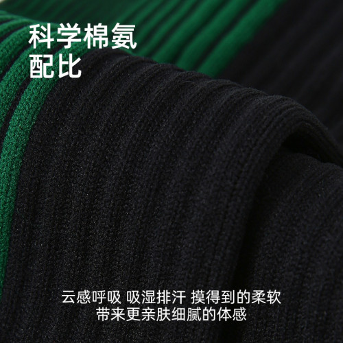 Renaissance女襪運動壓力襪跑步健身小腿黑色登山襪健身長襪子女