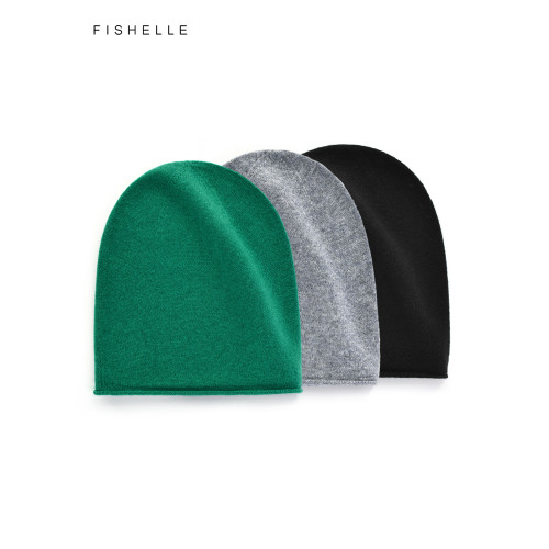 柔軟細膩親膚羊毛帽女秋冬薄款保暖無縫一體針織帽男毛線帽堆堆帽 柔軟細膩親膚羊毛帽女秋冬薄款保暖無縫一體針織帽男毛線帽堆堆帽