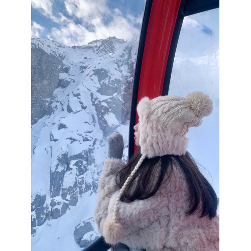 東北哈爾濱旅遊加厚保暖兔毛帽子女款戶外雪鄕長白山漠河冬季防寒 東北哈爾濱旅遊加厚保暖兔毛帽子女款戶外雪鄕長白山漠河冬季防寒