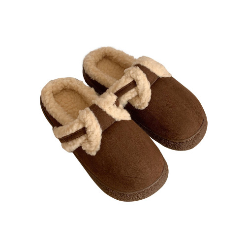 2025新款秋冬季外穿保暖加絨棉拖鞋復古時尚百搭網紅居家勃肯鞋女 2025新款秋冬季外穿保暖加絨棉拖鞋復古時尚百搭網紅居家勃肯鞋女