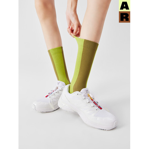 【任選2件95折】AR運動戶外壓力襪騎行跑步跳繩滑板網球襪中筒襪