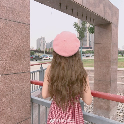 畫家帽女羊毛帽子秋冬韓版百搭英倫復古貝雷帽女日系蓓蕾帽南瓜帽 畫家帽女羊毛帽子秋冬韓版百搭英倫復古貝雷帽女日系蓓蕾帽南瓜帽