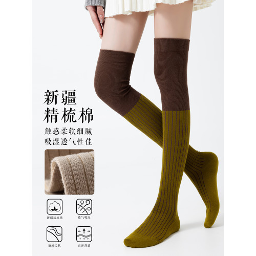 過膝運動壓力襪子女長筒襪顯瘦加壓高筒襪網球徒步登山飛機壓縮襪