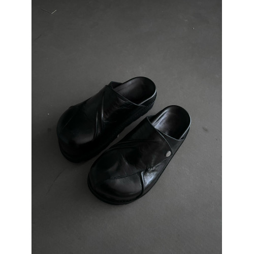 kcm潮鞋牛皮版一腳蹬男女同款包頭勃肯鞋女夏季外穿時尚半拖鞋女 kcm潮鞋牛皮版一腳蹬男女同款包頭勃肯鞋女夏季外穿時尚半拖鞋女