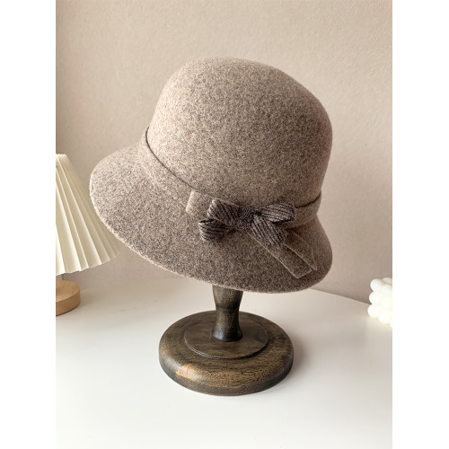 羊毛帽子女冬季毛呢漁夫帽媽媽時尚洋氣禮帽中老年人奶奶保暖盆帽 羊毛帽子女冬季毛呢漁夫帽媽媽時尚洋氣禮帽中老年人奶奶保暖盆帽