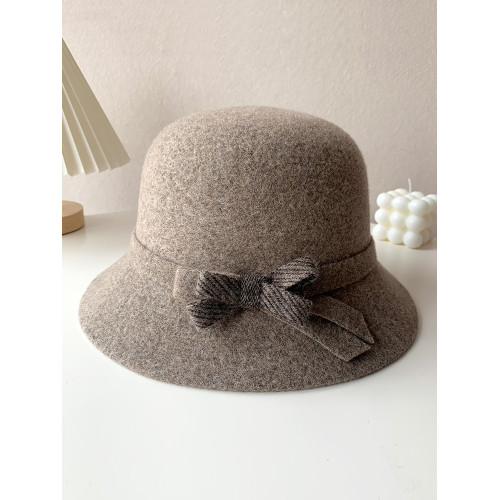 羊毛帽子女冬季毛呢漁夫帽媽媽時尚洋氣禮帽中老年人奶奶保暖盆帽 羊毛帽子女冬季毛呢漁夫帽媽媽時尚洋氣禮帽中老年人奶奶保暖盆帽