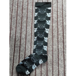 專業運動壓力襪女瘦小腿長筒襪子跑步健身四季壓縮襪戶外騎行長襪