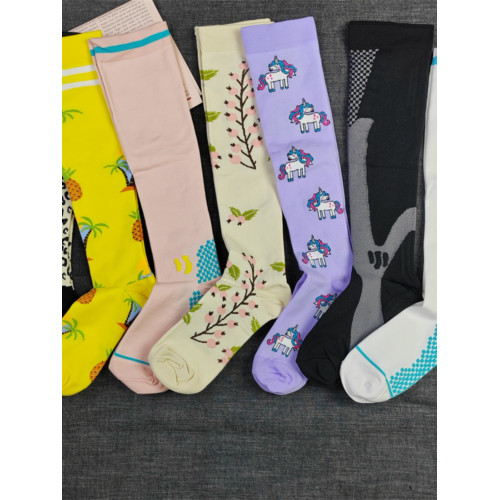 專業運動壓力襪女瘦小腿長筒襪子跑步健身四季壓縮襪戶外騎行長襪 專業運動壓力襪女瘦小腿長筒襪子跑步健身四季壓縮襪戶外騎行長襪