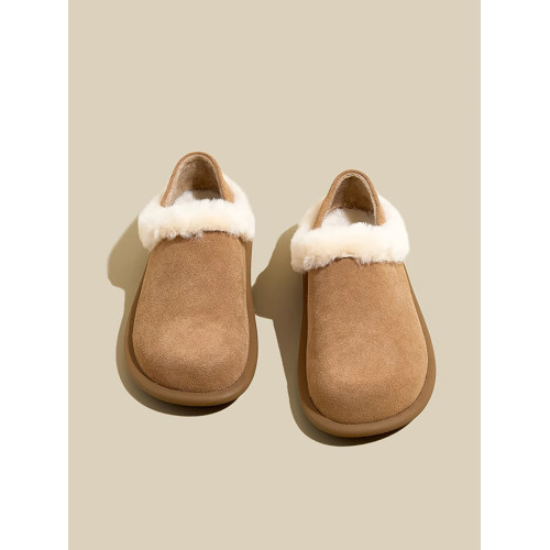 厚底兩穿勃肯鞋女2025冬季新款加絨雪地靴毛毛拖鞋軟底保暖棉鞋子 厚底兩穿勃肯鞋女2025冬季新款加絨雪地靴毛毛拖鞋軟底保暖棉鞋子