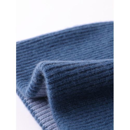 2023冬季新款純羊毛帽子女秋冬保暖加厚毛線帽針織帽子男雙面可戴 2023冬季新款純羊毛帽子女秋冬保暖加厚毛線帽針織帽子男雙面可戴