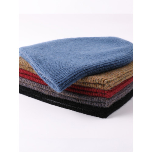 2023冬季新款純羊毛帽子女秋冬保暖加厚毛線帽針織帽子男雙面可戴 2023冬季新款純羊毛帽子女秋冬保暖加厚毛線帽針織帽子男雙面可戴