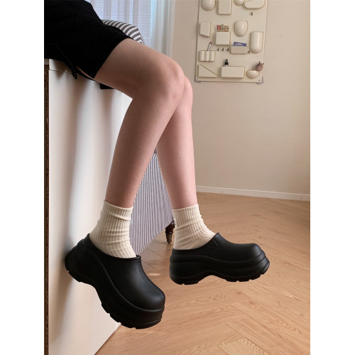 細細條 厚底百搭包頭拖鞋夏季韓版ins時尚防滑女士外穿懶人穆勒鞋 細細條 厚底百搭包頭拖鞋夏季韓版ins時尚防滑女士外穿懶人穆勒鞋