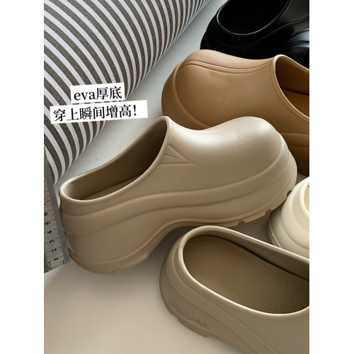 細細條 厚底百搭包頭拖鞋夏季韓版ins時尚防滑女士外穿懶人穆勒鞋 細細條 厚底百搭包頭拖鞋夏季韓版ins時尚防滑女士外穿懶人穆勒鞋