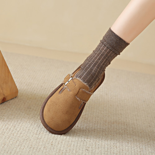 加絨勃肯鞋女2025新款冬季辦公室包頭棉拖鞋孕婦軟底棉鞋博肯女鞋 加絨勃肯鞋女2025新款冬季辦公室包頭棉拖鞋孕婦軟底棉鞋博肯女鞋