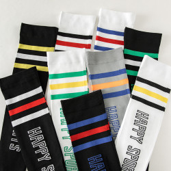 肌能壓縮襪女運動健身長筒襪跑步馬拉松專用壓力襪跳繩護膝騎行襪