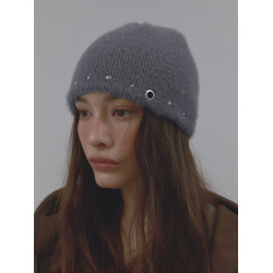 2025新款秋冬ins仿水貂毛帽子女百搭保暖適合大頭圍的冬季套頭帽