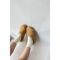 厚底勃肯拖鞋女夏外穿高級感包頭2025新款網紅醜萌小小土豆勃肯鞋