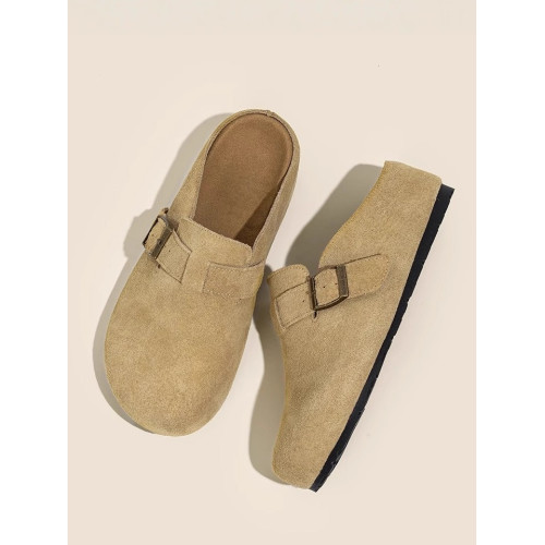 厚底內增高勃肯鞋女2025新款秋夏外穿一腳蹬懶人包頭拖鞋博肯單鞋 厚底內增高勃肯鞋女2025新款秋夏外穿一腳蹬懶人包頭拖鞋博肯單鞋