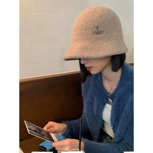 日本西太後漁夫女帽漁夫帽秋冬土星刺綉羊毛帽子復古顯臉小盆帽潮 日本西太後漁夫女帽漁夫帽秋冬土星刺綉羊毛帽子復古顯臉小盆帽潮