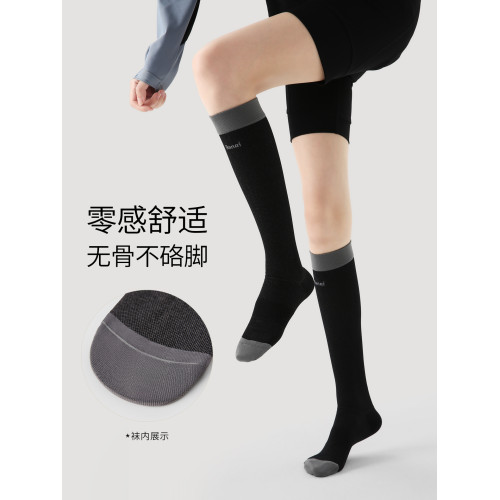 專業跑步運動壓力襪子女夏薄款普拉提戶外騎行壓縮健身長筒小腿襪 專業跑步運動壓力襪子女夏薄款普拉提戶外騎行壓縮健身長筒小腿襪