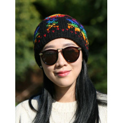 尼泊爾加厚圓頂帽復古保暖針織帽加絨文藝日系毛線帽羊毛帽子女冬