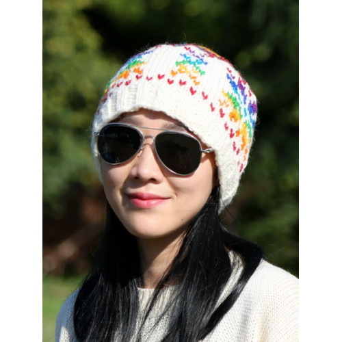 尼泊爾加厚圓頂帽復古保暖針織帽加絨文藝日系毛線帽羊毛帽子女冬 尼泊爾加厚圓頂帽復古保暖針織帽加絨文藝日系毛線帽羊毛帽子女冬