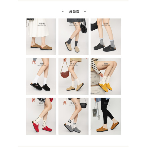 真皮軟木底勃肯鞋女拖鞋外穿大碼男女同款情侶博肯鞋包頭小碼半拖 真皮軟木底勃肯鞋女拖鞋外穿大碼男女同款情侶博肯鞋包頭小碼半拖