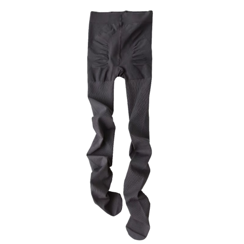 強壓高壓塑型打底襪條紋顯瘦壓力襪超緊抗起球瘦腿襪保暖連褲襪女