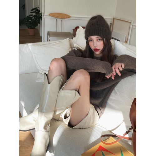 兔毛帽子女冬毛線帽保暖秋款羊毛針織帽大頭圍美式冷帽護耳顯臉小 兔毛帽子女冬毛線帽保暖秋款羊毛針織帽大頭圍美式冷帽護耳顯臉小