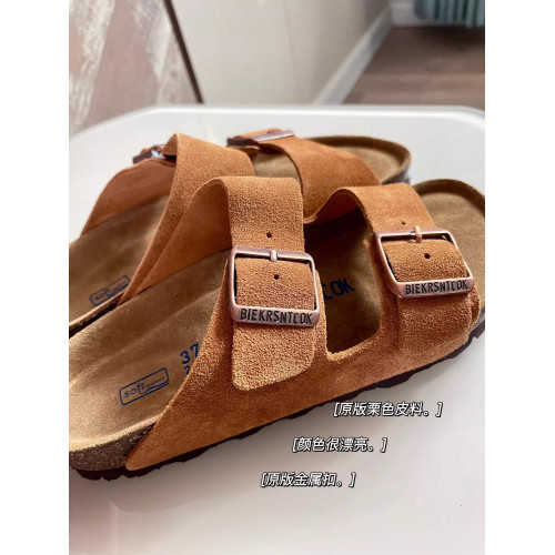 加厚牛皮勃肯鞋2025夏季新款真皮軟木厚底涼鞋男女同款一字涼拖鞋 加厚牛皮勃肯鞋2025夏季新款真皮軟木厚底涼鞋男女同款一字涼拖鞋
