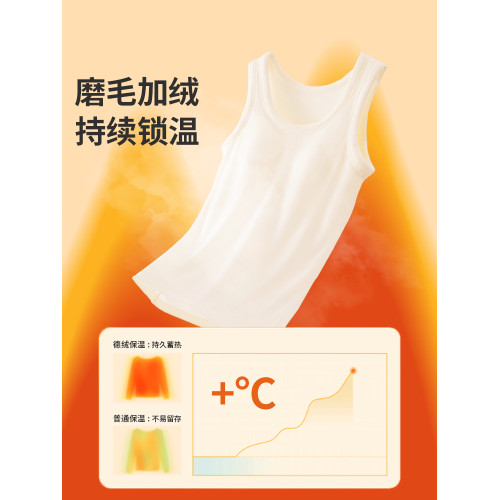 雙面德絨保暖背心女2025新款秋冬帶胸墊一體上衣加絨加厚打底內搭 雙面德絨保暖背心女2025新款秋冬帶胸墊一體上衣加絨加厚打底內搭