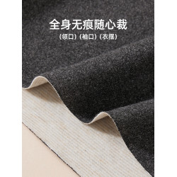 男士蠶絲羊毛保暖背心男款德絨髮熱加絨秋冬季無痕上衣打底內穿新