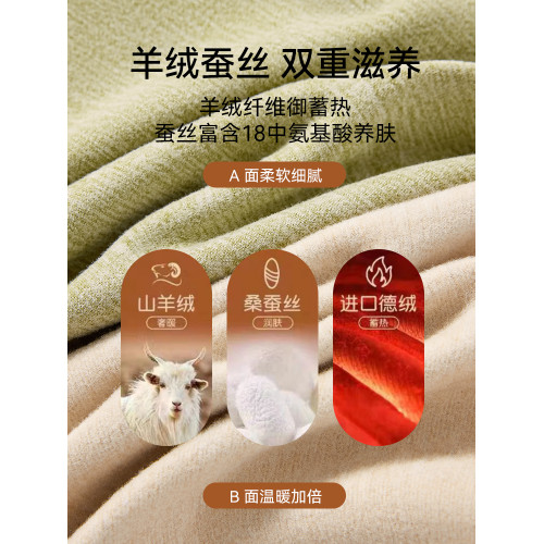 貓人無痕保暖背心女帶胸墊免穿文胸羊絨蠶絲打底內衣秋冬2025新款 貓人無痕保暖背心女帶胸墊免穿文胸羊絨蠶絲打底內衣秋冬2025新款