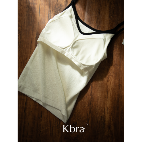 Kbra山羊絨深V保暖背心女士雅單風秋冬季加絨內搭帶胸墊吊帶上衣 Kbra山羊絨深V保暖背心女士雅單風秋冬季加絨內搭帶胸墊吊帶上衣