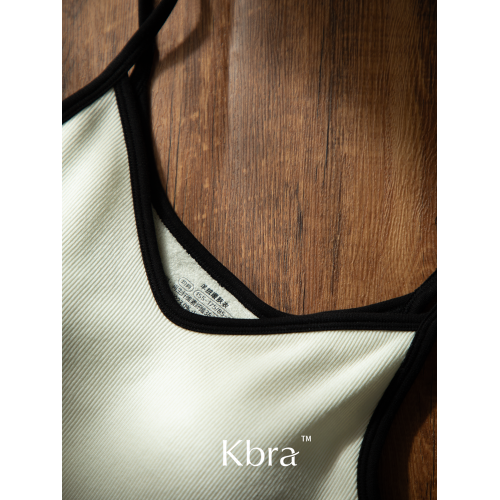 Kbra山羊絨深V保暖背心女士雅單風秋冬季加絨內搭帶胸墊吊帶上衣 Kbra山羊絨深V保暖背心女士雅單風秋冬季加絨內搭帶胸墊吊帶上衣