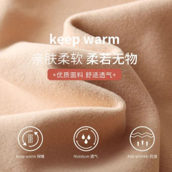 德絨保暖背心女2025冬季新款加絨內衣免穿文胸冬天帶胸墊一體大碼