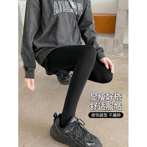 六衹兔子壓力襪瘦腿褲襪絲襪春秋光腿連褲襪透氣顯瘦打底褲黑絲襪