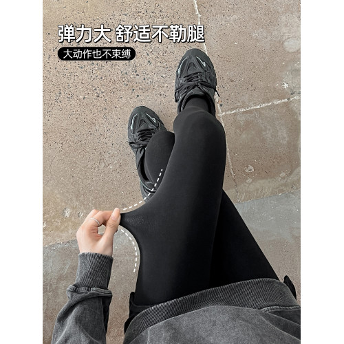 六衹兔子壓力襪瘦腿褲襪絲襪春秋光腿連褲襪透氣顯瘦打底褲黑絲襪