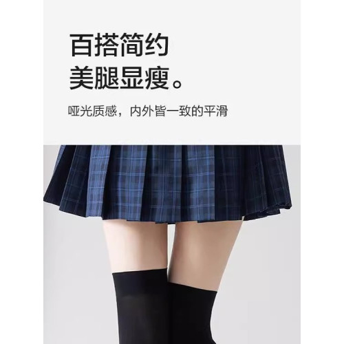 過膝絲襪日系壓力襪子洛麗塔白色半截大腿高長筒防下滑JK小腿襪女