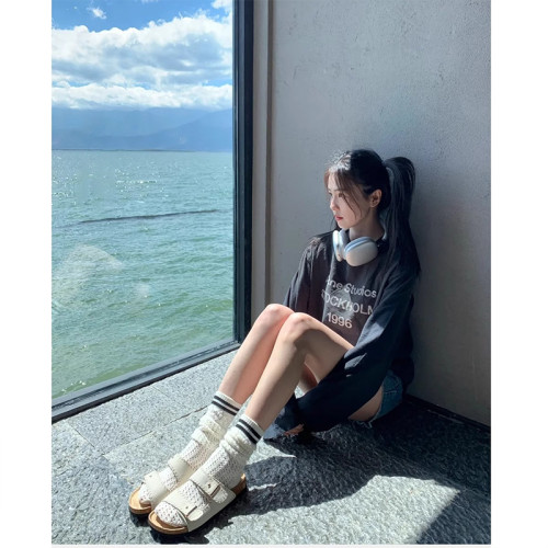 軟底厚底勃肯鞋拖鞋女2025夏季新款外穿釣魚博肯包頭半拖鞋涼拖鞋 軟底厚底勃肯鞋拖鞋女2025夏季新款外穿釣魚博肯包頭半拖鞋涼拖鞋