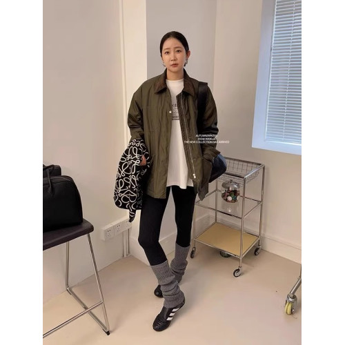 陳姬兒冬季灰色雪地靴堆堆襪保暖護膝襪針織長襪襪套小腿腿套8801