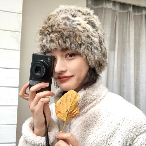 真兔毛!時髦復古豹紋毛絨帽子冬天豹紋毛毛套頭畫家帽皮草兔毛帽 真兔毛!時髦復古豹紋毛絨帽子冬天豹紋毛毛套頭畫家帽皮草兔毛帽