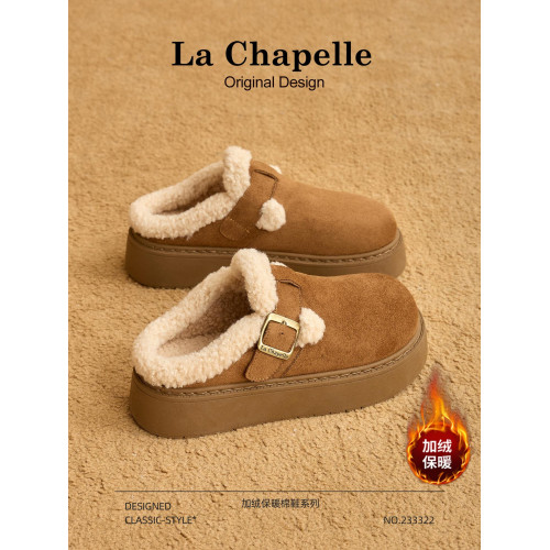 拉夏貝爾厚底勃肯鞋女2025新款冬季棉鞋加絨雪地靴毛毛鞋低幫短靴 拉夏貝爾厚底勃肯鞋女2025新款冬季棉鞋加絨雪地靴毛毛鞋低幫短靴