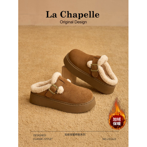 拉夏貝爾厚底勃肯鞋女2025新款冬季棉鞋加絨雪地靴毛毛鞋低幫短靴 拉夏貝爾厚底勃肯鞋女2025新款冬季棉鞋加絨雪地靴毛毛鞋低幫短靴